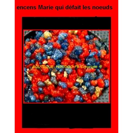 Encens  Marie qui défait les nœuds en grains