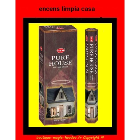 encens limpia  casa en bâton