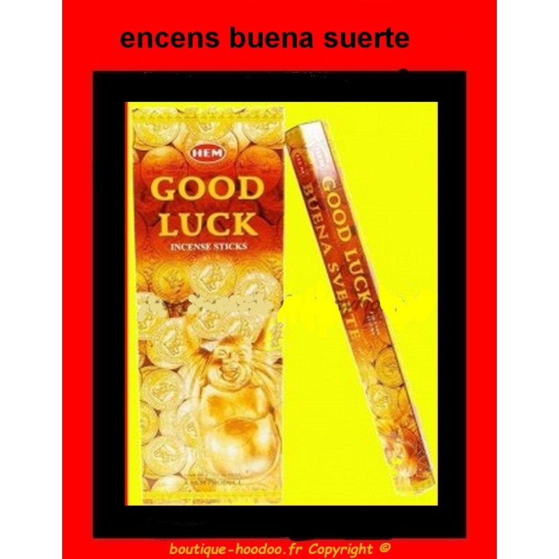 encens buena suerte en bâton