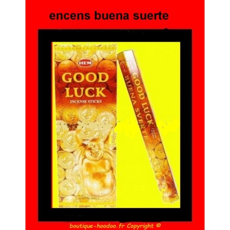 encens buena suerte en bâton
