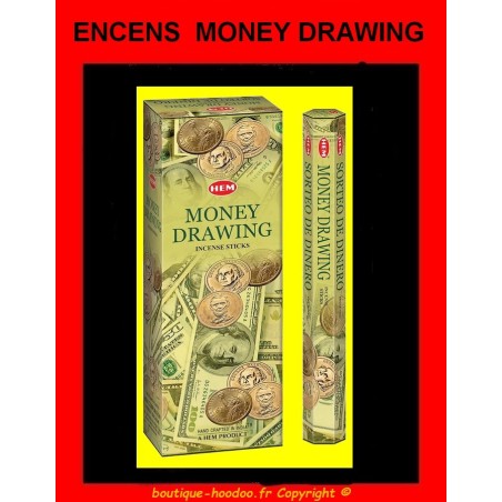 ENCENS MONEY DRAWING EN BÂTON