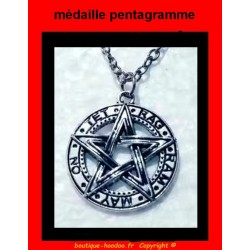 pendentif Talisman Pentagramme consacré