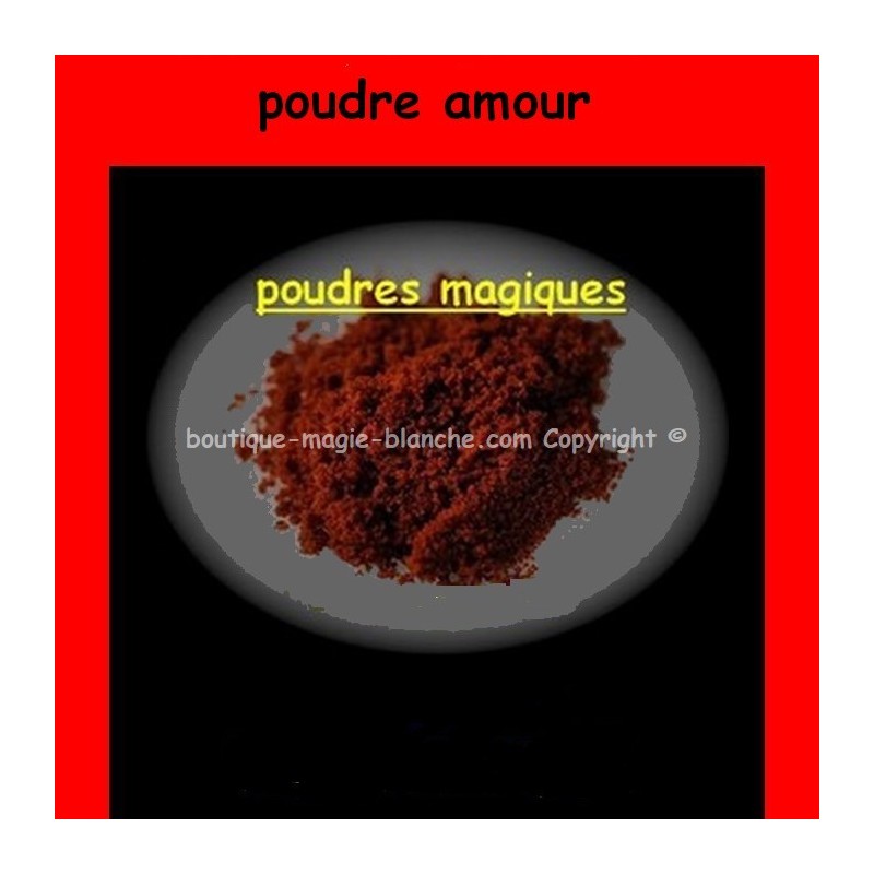 POUDRE VAUDOU ATTIRE AMOUR