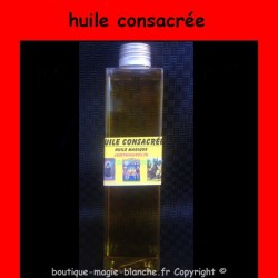 huile consacrée