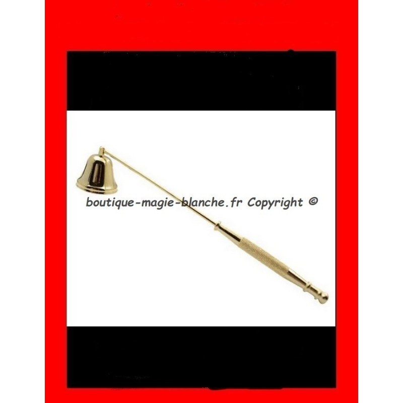 Éteignoir  à bougie  en laiton