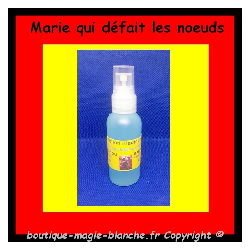 Lotion magique Marie qui défait les nœuds