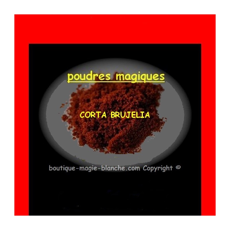 poudre vaudou de désenvoutement corta brujelia